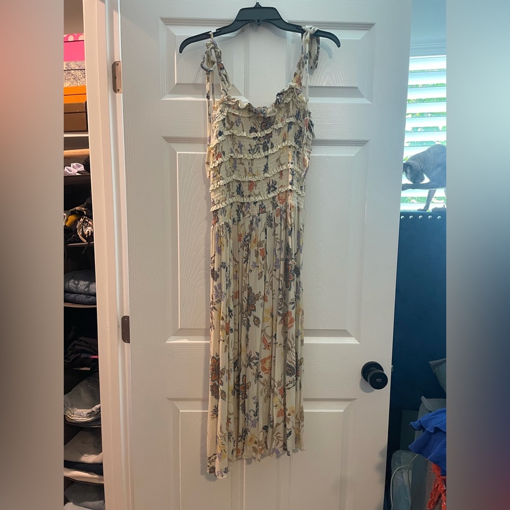 Boho floral dress